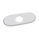 Grohe 07551000 6" Euro Escutcheon Chrome 1