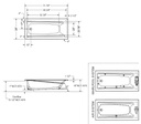 Maax 106223-096-001 Exhibit 7234 Comb. Whirl. & Aeroeffect White