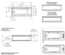 Maax 106225-R-096-001 Exhibit 7232 Ifs Comb. Whirl. & Aeroeffect White