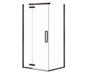Maax 133302-900-173-000 Link Curve Door R4234 Clear Dark Bronze