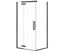 Maax 133302-900-340-000 Link Curve Door R4234 Clear Matte Black
