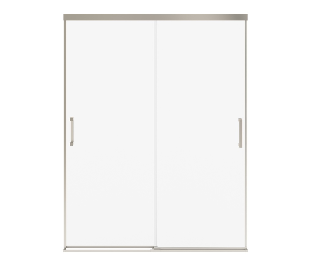 Maax 135335-900-305-000 Incognito 56-59X76 Clear Brushed Nickel
