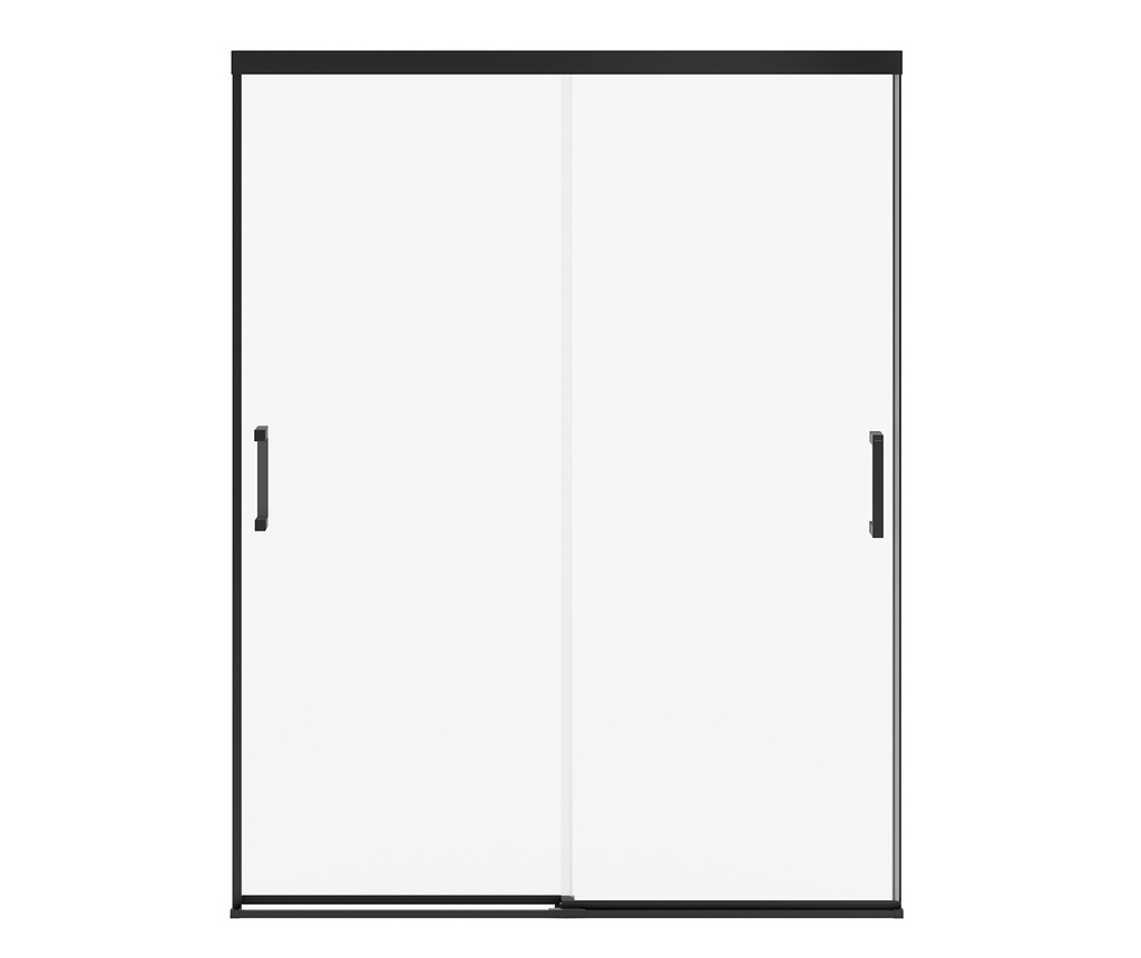 Maax 135335-900-340-000 Incognito 56-59X76 Clear Matte Black