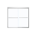 Maax 135661-900-084-000 Aura 6Mm Tub Door 55-59 X57 Clear Chrome