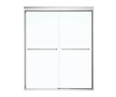 Maax 135665-900-084-000 Aura 6Mm Shower Door 55-59 X 71 Clear Chrome