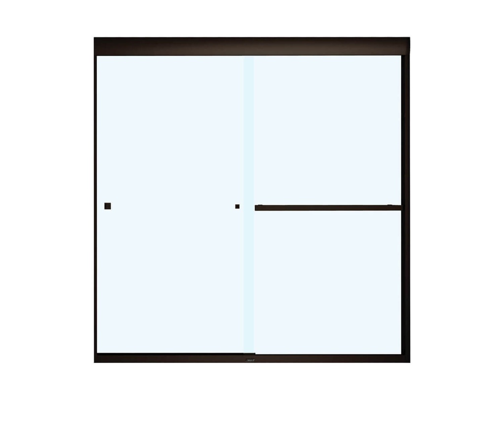 Maax 135670-900-172-000 Aura 8Mm 55-59 X 57 Clear Dark Bronze