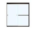 Maax 135670-900-172-000 Aura 8Mm 55-59 X 57 Clear Dark Bronze