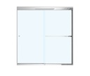 Maax 135673-900-084-000 Aura 8Mm 55-59 X 57 W/O Sc Clear Chrome