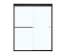 Maax 135675-900-172-000 Aura 8Mm Shower Door 55-59 X 71 8Mm Sc Clear Dark Bronze