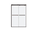 Maax 136271-900-173-000 Duel Shower 44-47 X 74 Clear Dark Bronze