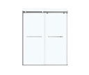 Maax 136272-900-084-000 Duel Shower 56-59 X 74 Clear Chrome