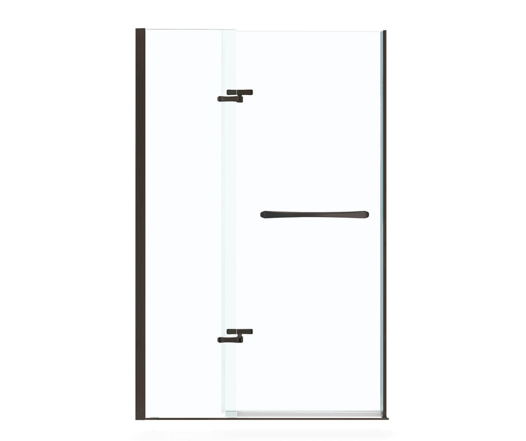Maax 136677-900-173-000 Reveal 71 Pivot 45 Clear Dark Bronze