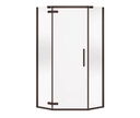 Maax 137281-900-173-000 Link Neo-Angle 4040 Door Clear Dark Bronze