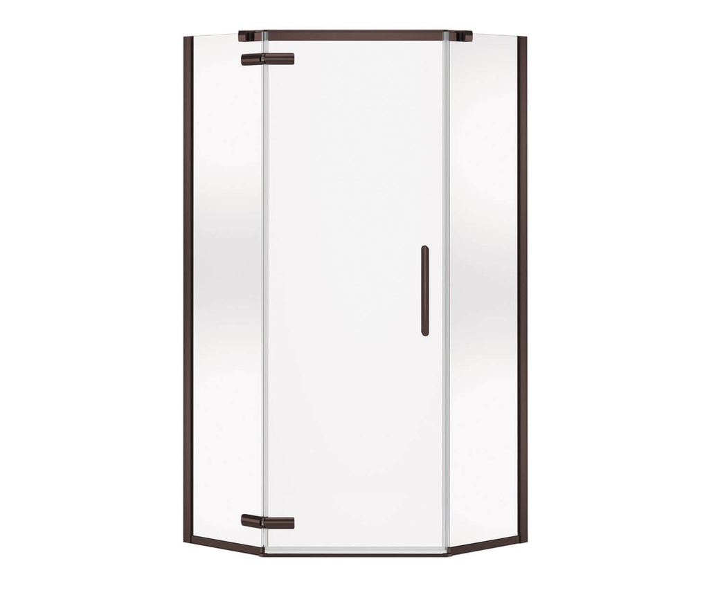 Maax 137301-900-173-000 Hana Neo-Angle 4040 Door Clear Dark Bronze