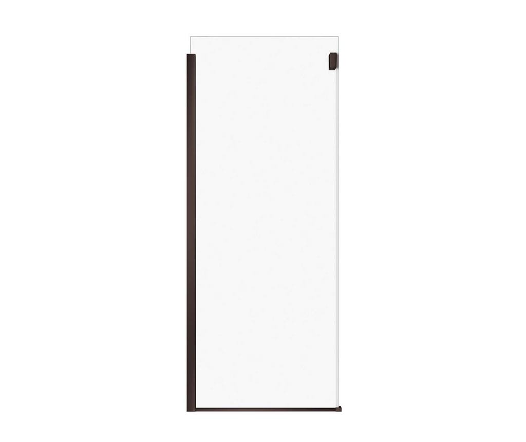 Maax 137311-900-173-000 Return Panel 74 For 36In Base Clear Dark Bronze
