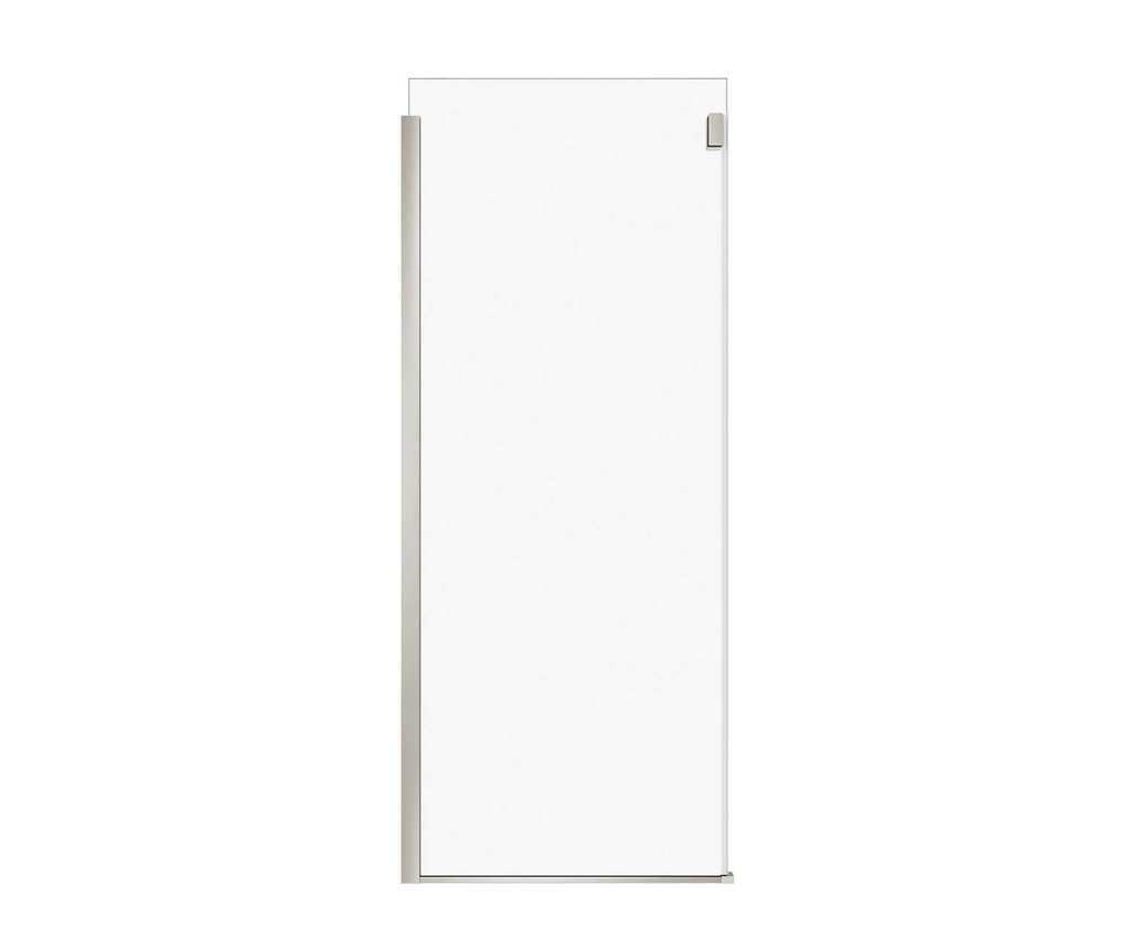 Maax 137312-900-305-000 Return Panel 74 For 34In Base Clear Brushed Nickel