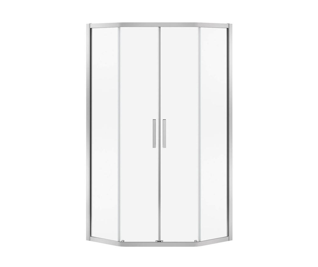 Maax 137442-900-084-000 Radia N-A 40 X 40 X 71.5 Clear Chrome