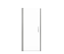 Maax 138264-900-084-101 Manhattan 31-33 x 68 in. 6 mm Pivot Shower Door for Alcove Installation with Clear glass & Square Handle in Chrome