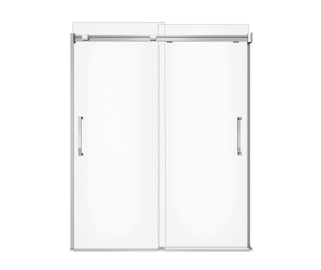 Maax 138762-900-084-000 Inverto Shower 56-59 X 70.5-74 Clear Chrome