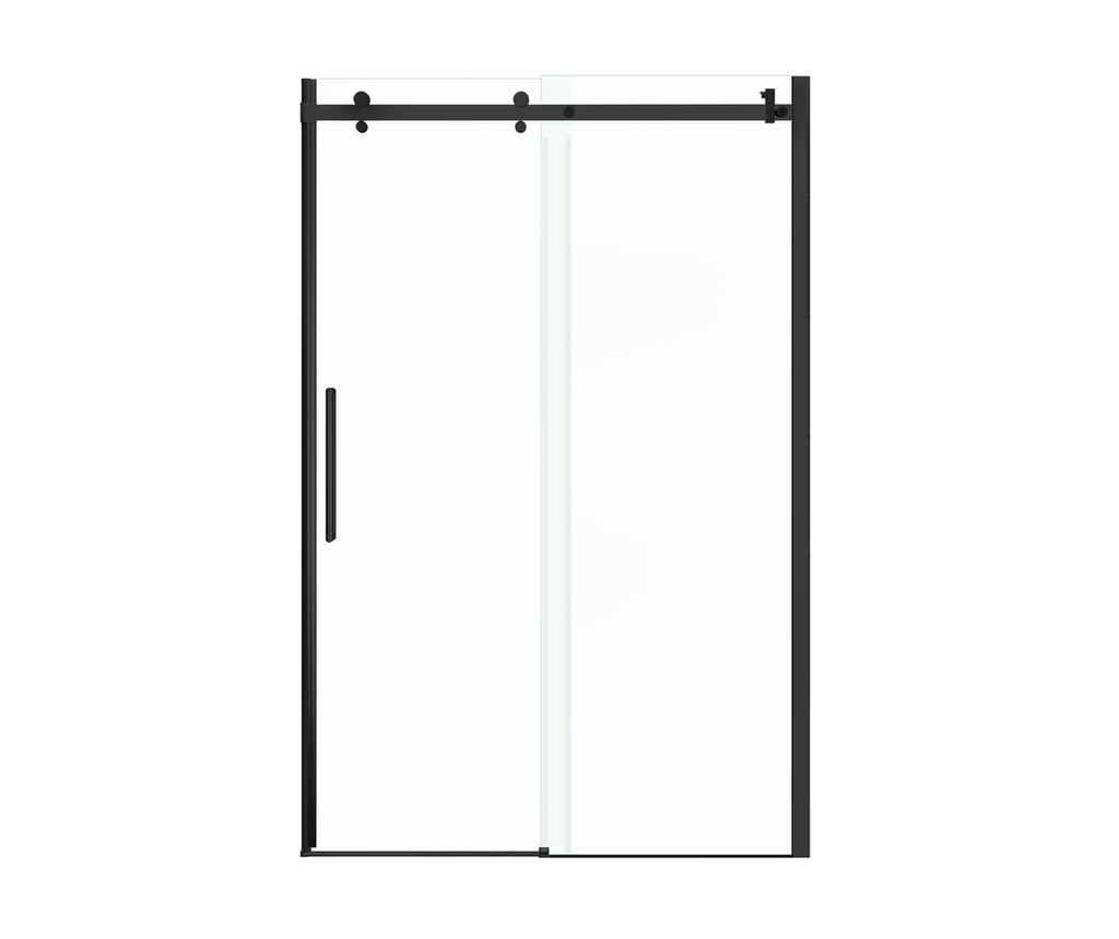 Maax 138996-900-340-000 Halo Slider 48 Clear Matte Black