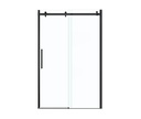 Maax 138996-900-340-000 Halo Slider 48 Clear Matte Black