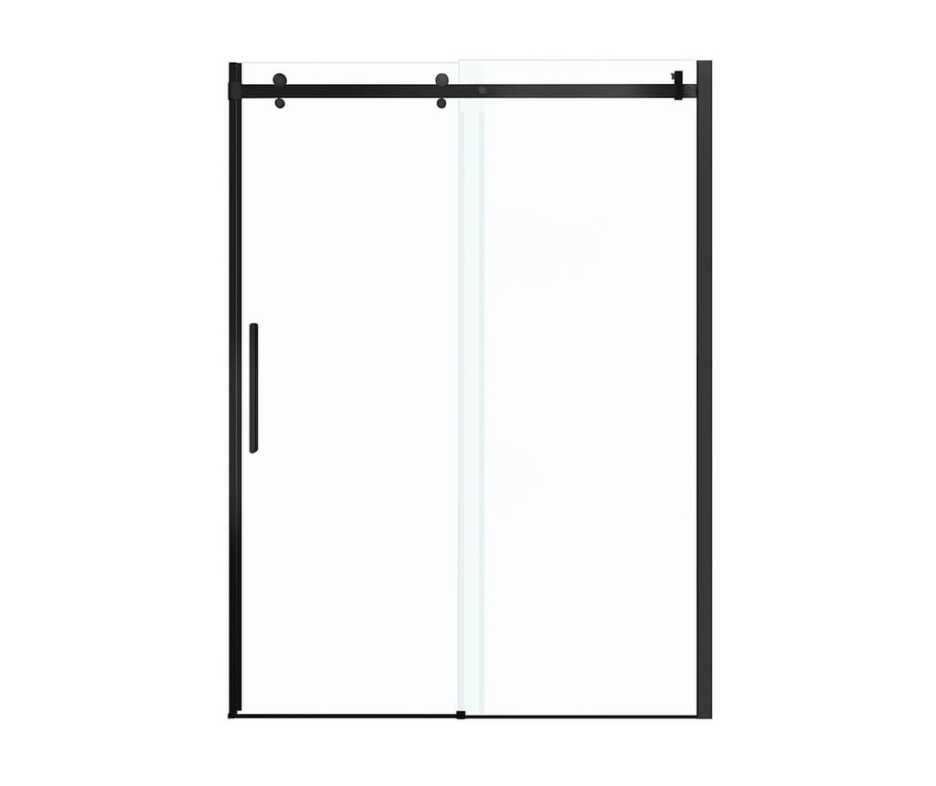Maax 138997-900-340-000 Halo Slider 60 Clear Matte Black