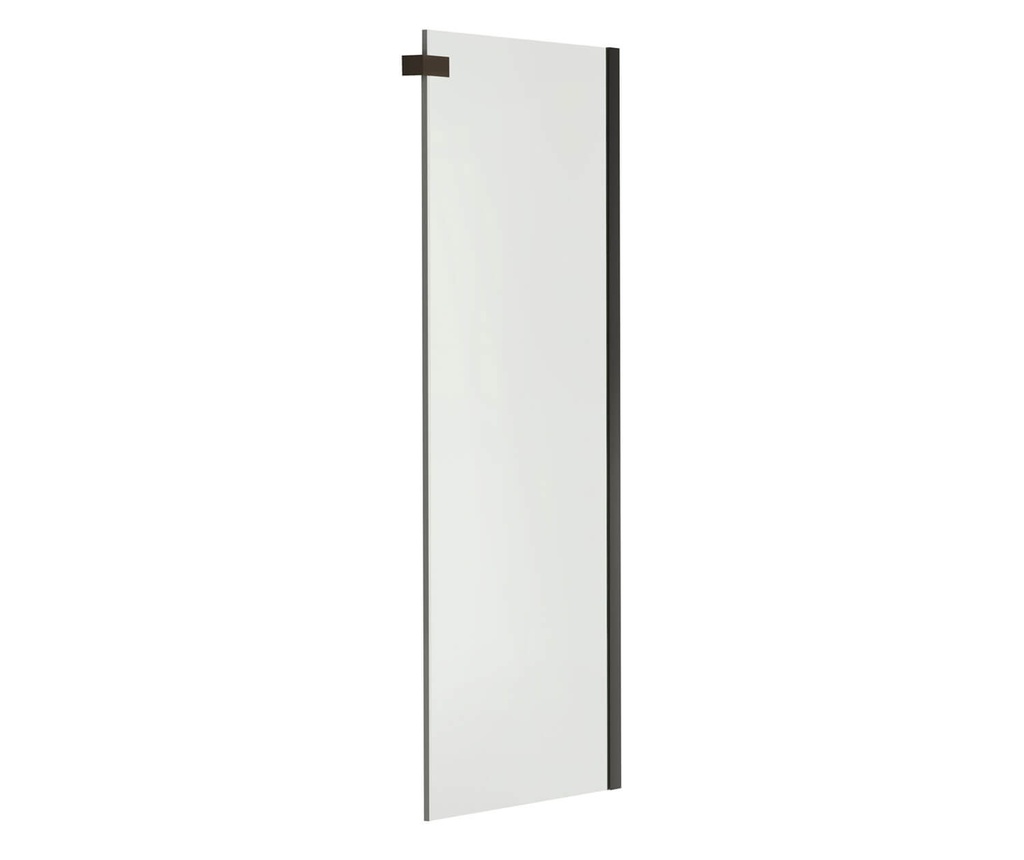 Maax 138998-900-173-000 Halo Return Panel 32 Clear Dark Bronze