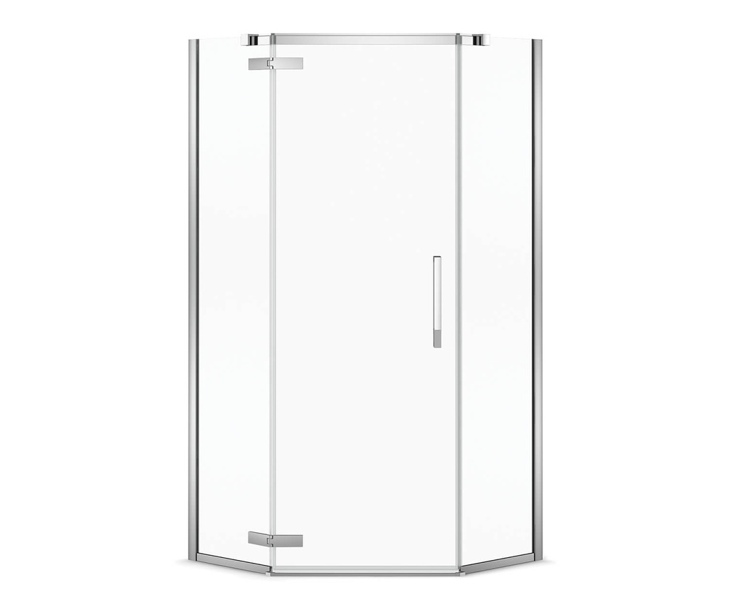 Maax 139315-900-084-000 Davana Neo-Angle 3838 Door Clear Chrome