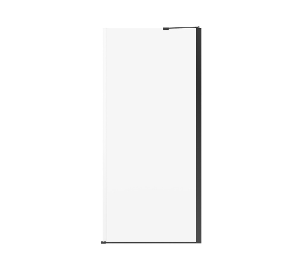Maax 139583-900-340-000 Reveal 2.0 Return Panel 33 7/8 X 71 1/2 Clear Matte Black