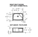 Maax 145033-000-002-584 SPS 3448 AFR AcrylX Alcove Shower Base with Center Drain in White
