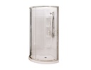 Maax 300001-000-001-103 Cyrene Shower Kit Chrome White