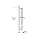 Grohe 27521EN0 Tempesta Cosmopolitan 24" Shower Bar Brushed Nickel 2