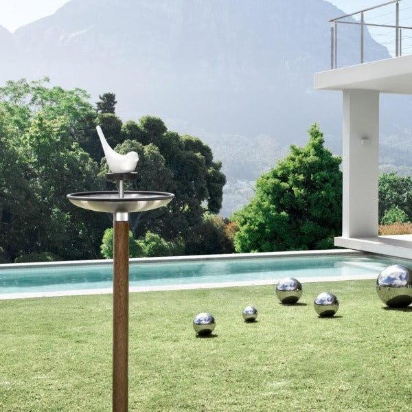 Blomus 65033 FUERA Bird Feeder & Bird Bath