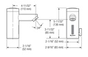 Sloan EAF-275-ISM*3335017 Solar Powered Faucet W/ Ism
