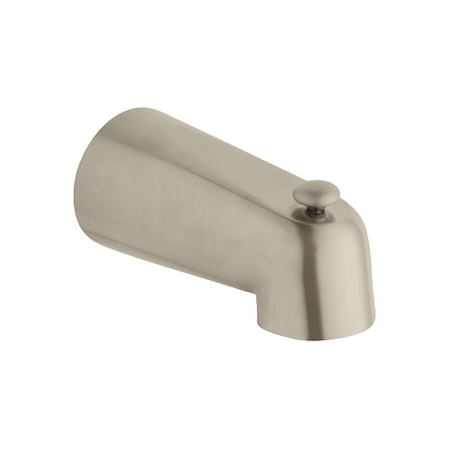 Grohe 13611EN0 Classic Wall Mounted Tub Spout With Diverter Brushed Nickel 1