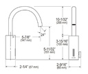Sloan EAF-700-LT*3335094 Electronic Fct W/Eaf-44-A