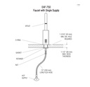 Sloan EAF-750 Electronic Gooseneck Faucet