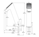 Sloan EFX-177.003.0000*3324302 Basys High Solar Lcd 1.5 Lam