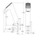 Sloan EFX-177.502.0000 Hise Rise Solar Faucet