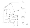 Sloan EFX-200.002.0000 Basys Mid Height 1.5 Gpm