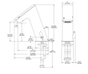 Sloan EFX-200.100.0000 Baysy Faucet W/Mech Mixing Vlv