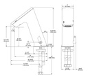 Sloan EFX-200.503.0110 Basys Faucet,Side Mix,1.5 Gpm