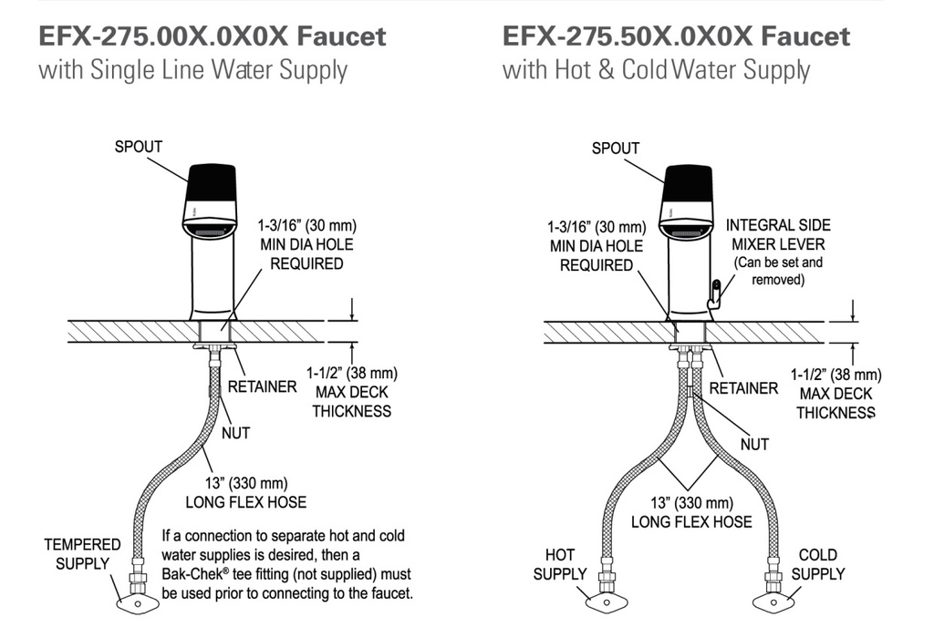 Sloan EFX-275.500.0100 Solar Mid Hight Ism