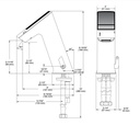Sloan EFX-277.000.0000 Solar-Lcd Ir 0.5 Gpm