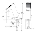 Sloan EFX-277.500.0000 Basys Faucet Mid-Solar 0.5Gpm