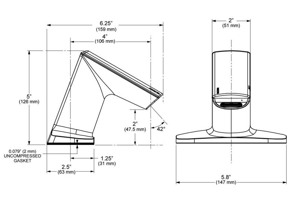 Sloan EFX-680.010.0000 Turbine Faucet