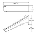 Sloan EFX-800.000.1000*3324335 Cp Wall Faucet