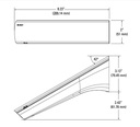 Sloan EFX-800.002.1000 Wall Mount H/W Faucet 1.5 Gpm