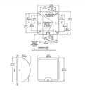 Sloan EHD-501-CP**3366051 Xlerator Hand Dryer 110/120V