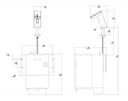 Sloan ESD-400-A Basys Style Foaming Soap Kit